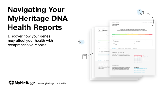 Introducción a los Informes de Salud del ADN de MyHeritage