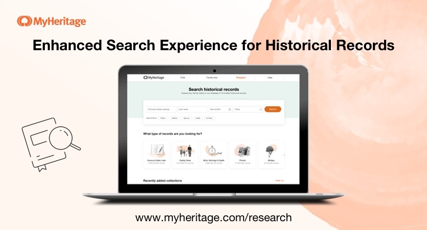 Cómo Buscar Registros con el Nuevo Motor de Búsqueda de MyHeritage